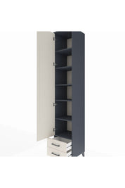 Hyperion Dolap 6 Raflı 2 Çekmeceli Tek Kapaklı 44x44x243 - S64M011V4B