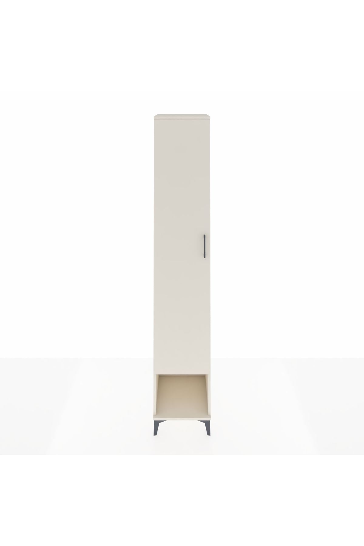 Hyperion Dolap 4 Raflı Tek Kapaklı Tek Askılı 44x44x243 - S64M012V1B