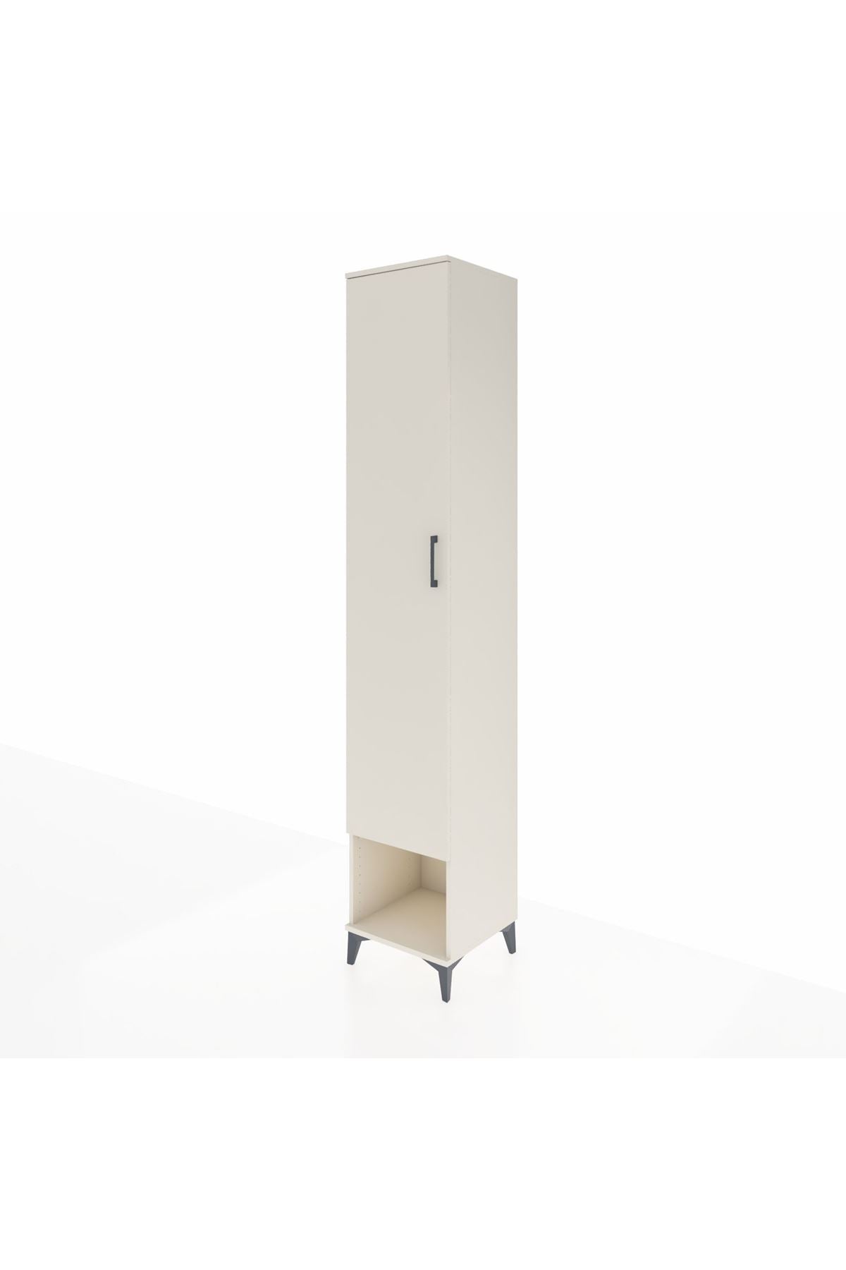 Hyperion Dolap 4 Raflı Tek Kapaklı Tek Askılı 44x44x243 - S64M012V1B