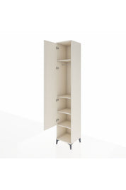 Hyperion Dolap 4 Raflı Tek Kapaklı Tek Askılı 44x44x243 - S64M012V1B
