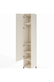 Hyperion Dolap 4 Raflı Tek Kapaklı Tek Askılı 44x44x243 - S64M012V1B