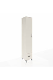 Hyperion Dolap 4 Raflı Tek Çekmeceli Tek Askılı 44x44x243 - S64M014V1B