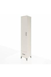 Hyperion Dolap 4 Raflı Tek Çekmeceli Tek Askılı 44x44x243 - S64M014V1B