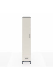 Hyperion Dolap 4 Raflı Tek Çekmeceli Tek Askılı 44x44x243 - S64M014V4B
