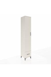 Hyperion Dolap 6 Raflı Tek Çekmeceli Tek Kapaklı 44x44x243 - S64M015V1B