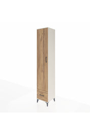Hyperion Dolap 6 Raflı Tek Çekmeceli Tek Kapaklı 44x44x243 - S64M015V3B