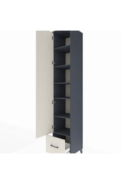 Hyperion Dolap 6 Raflı Tek Çekmeceli Tek Kapaklı 44x44x243 - S64M015V4B