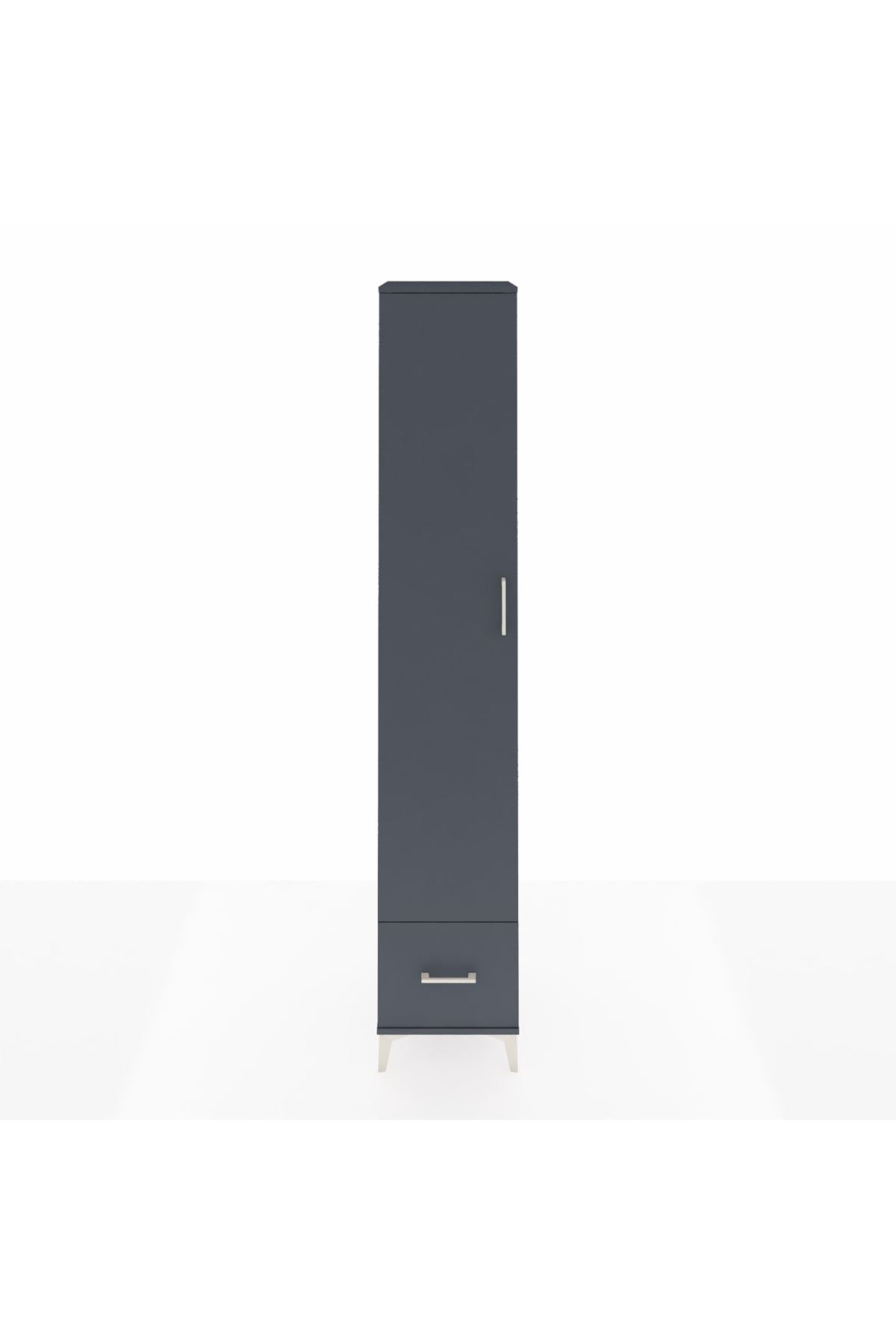 Hyperion Dolap 6 Raflı Tek Çekmeceli Tek Kapaklı 44x44x243 - S64M015V5B