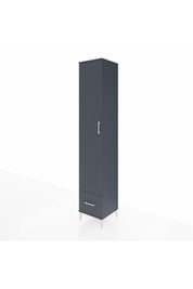 Hyperion Dolap 6 Raflı Tek Çekmeceli Tek Kapaklı 44x44x243 - S64M015V5B