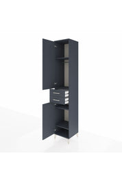 Hyperion Dolap 4 Raflı 2 Çekmeceli Tek Askılı 44x44x243 - S64M016V5B