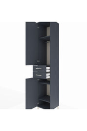 Hyperion Dolap 4 Raflı 2 Çekmeceli Tek Askılı 44x44x243 - S64M016V5B