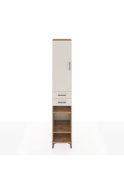 Hyperion Dolap 4 Raflı 2 Çekmeceli Tek Askılı 44x44x243 - S64M017V7B