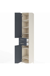 Hyperion Dolap 6 Raflı 2 Çekmeceli 2 Kapaklı 44x44x243 - S64M018V2B
