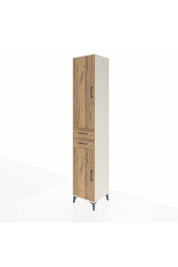 Hyperion Dolap 6 Raflı 2 Çekmeceli 2 Kapaklı 44x44x243 - S64M018V3B