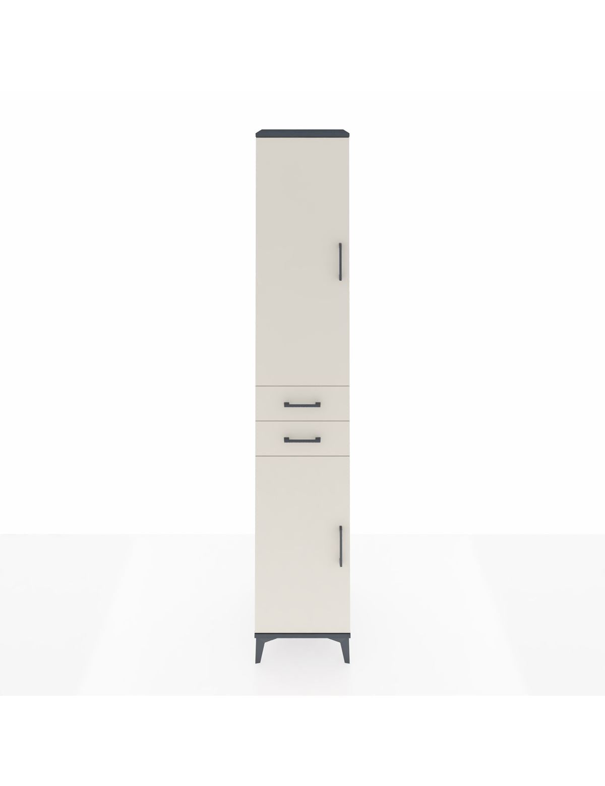 Hyperion Dolap 6 Raflı 2 Çekmeceli 2 Kapaklı 44x44x243 - S64M018V4B