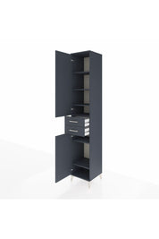 Hyperion Dolap 6 Raflı 2 Çekmeceli 2 Kapaklı 44x44x243 - S64M018V5B