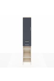 Hyperion Dolap 6 Raflı 2 Çekmeceli Tek Kapaklı 44x44x243 - S64M019V2B