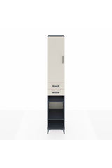 Hyperion Dolap 6 Raflı 2 Çekmeceli Tek Kapaklı 44x44x243