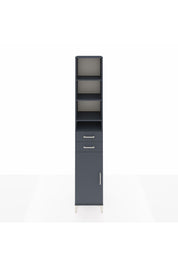 Hyperion Dolap 6 Raflı 2 Çekmeceli Tek Kapaklı 44x44x243 - S64M020V5B