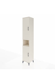Hyperion Dolap 5 Raflı 2 Kapaklı Tek Askılı 44x44x243 - S64M021V1B