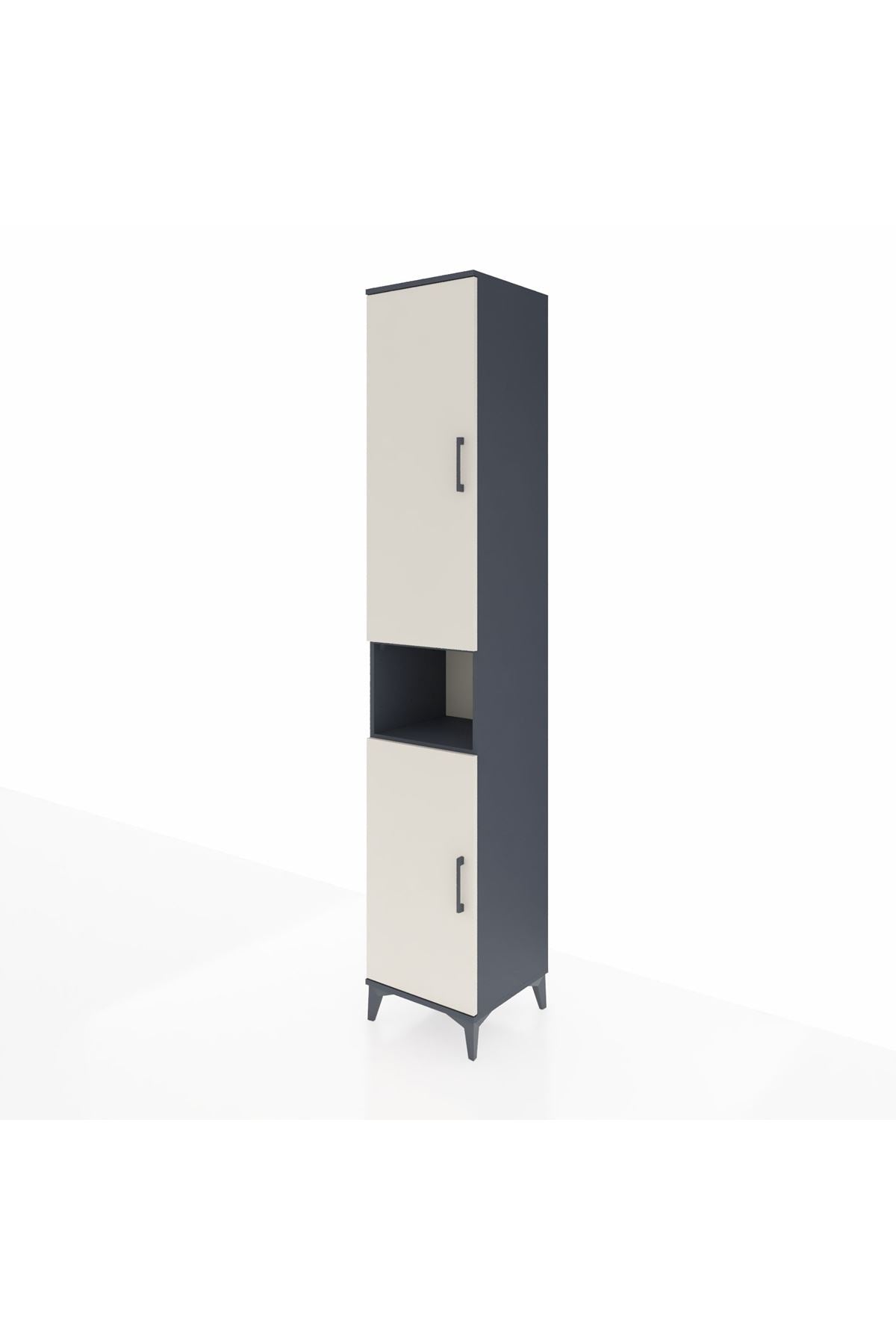 Hyperion Dolap 5 Raflı 2 Kapaklı Tek Askılı 44x44x243 - S64M021V4B