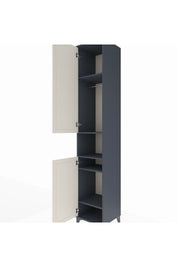 Hyperion Dolap 5 Raflı 2 Kapaklı Tek Askılı 44x44x243 - S64M021V4B