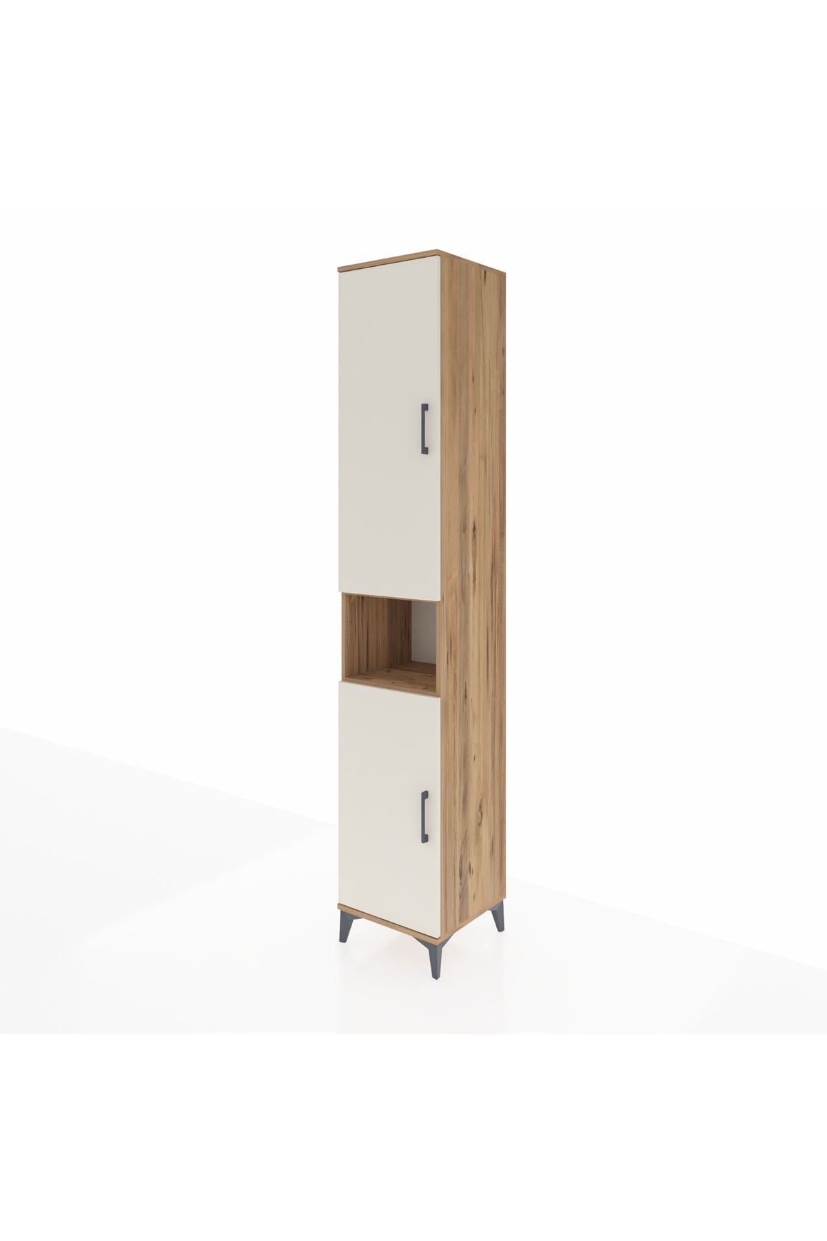 Hyperion Dolap 5 Raflı 2 Kapaklı Tek Askılı 44x44x243 - S64M021V7B