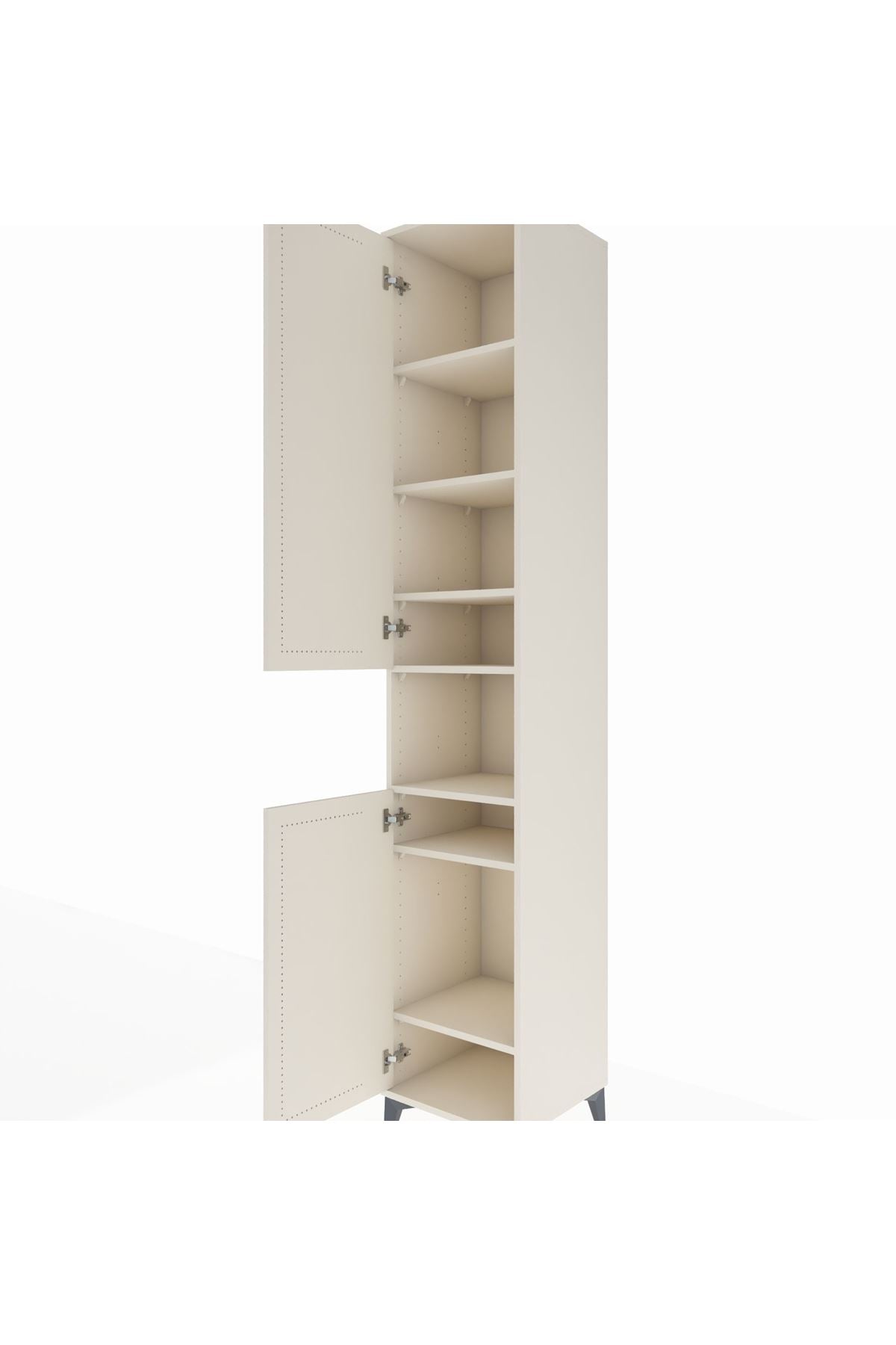 Hyperion Dolap 7 Raflı 2 Kapaklı 44x44x243 - S64M023V1B