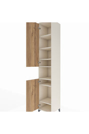 Hyperion Dolap 7 Raflı 2 Kapaklı 44x44x243 - S64M023V3B