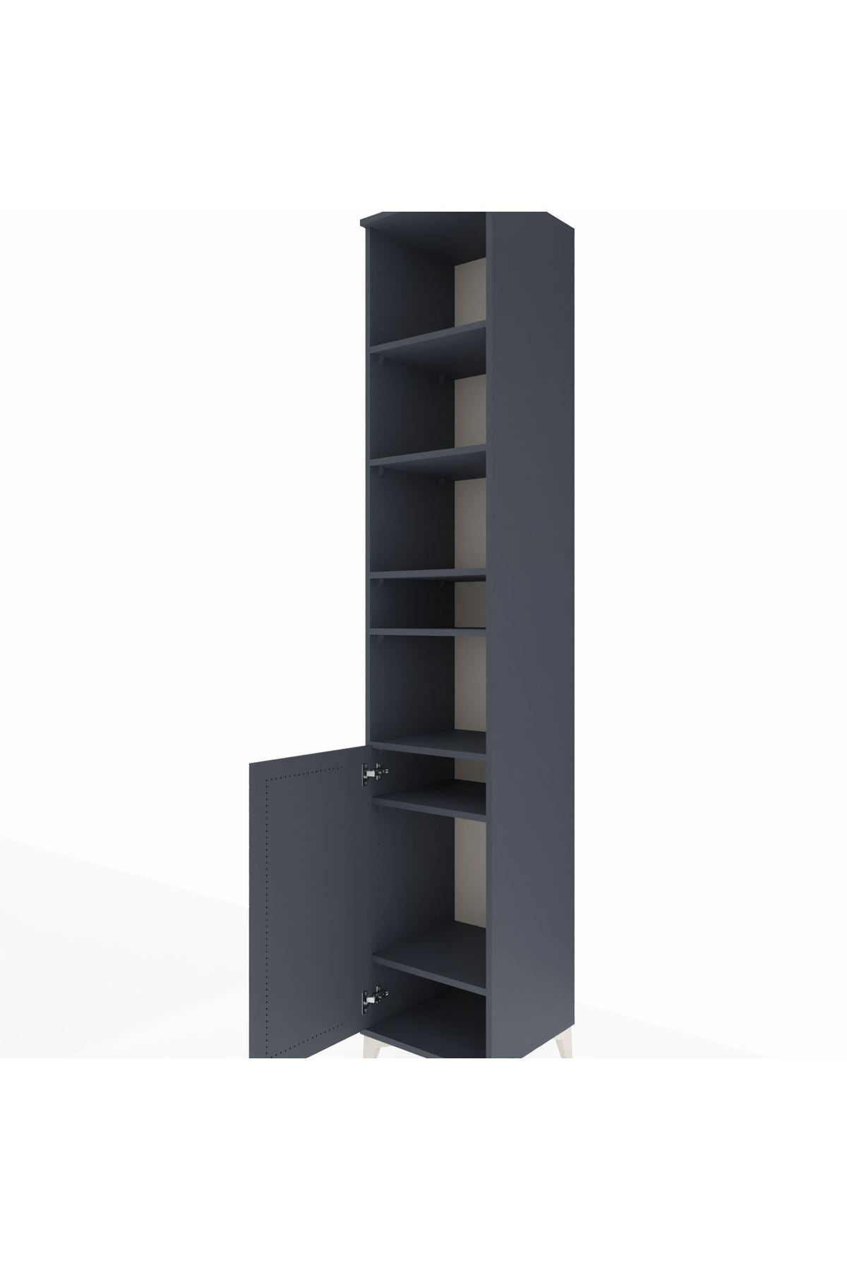 Hyperion Dolap 7 Raflı Tek Kapaklı 44x44x243 - S64M025V5B