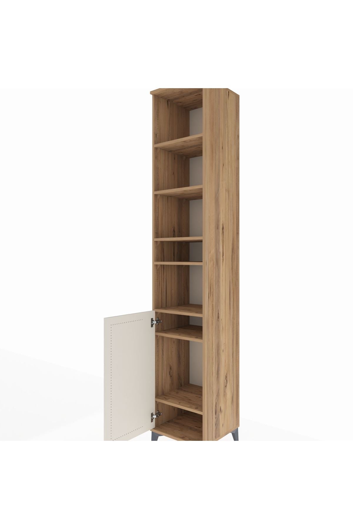 Hyperion Dolap 7 Raflı Tek Kapaklı 44x44x243 - S64M025V7B