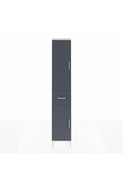 Hyperion Dolap 4 Raflı Tek Çekmeceli Tek Askılı 44x44x243 - S64M026V2B