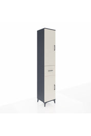 Hyperion Dolap 4 Raflı Tek Çekmeceli Tek Askılı 44x44x243 - S64M026V4B