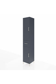 Hyperion Dolap 4 Raflı Tek Çekmeceli Tek Askılı 44x44x243 - S64M026V5B