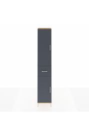 Hyperion Dolap 4 Raflı Tek Çekmeceli Tek Askılı 44x44x243 - S64M026V8B