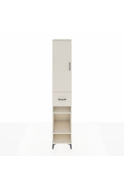 Hyperion Dolap 4 Raflı Tek Çekmeceli Tek Askılı 44x44x243 - S64M027V1B