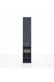 Hyperion Dolap 4 Raflı Tek Çekmeceli Tek Askılı 44x44x243 - S64M027V5B