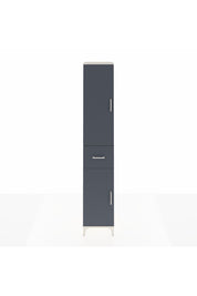 Hyperion Dolap 6 Raflı Tek Çekmeceli 2 Kapaklı 44x44x243 - S64M028V2B