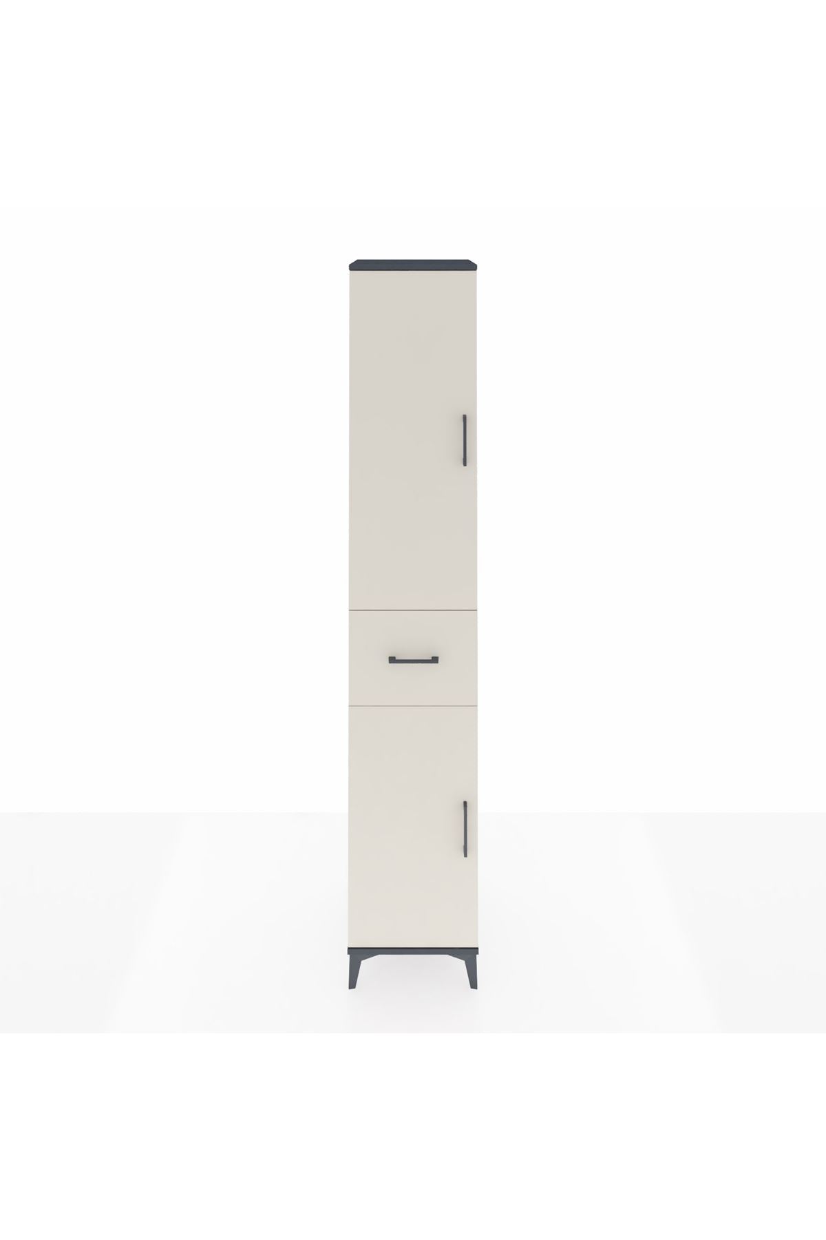 Hyperion Dolap 6 Raflı Tek Çekmeceli 2 Kapaklı 44x44x243 - S64M028V4B