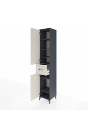 Hyperion Dolap 6 Raflı Tek Çekmeceli 2 Kapaklı 44x44x243 - S64M028V4B