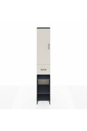 Hyperion Dolap 6 Raflı Tek Çekmeceli Tek Kapaklı 44x44x243 - S64M029V4B