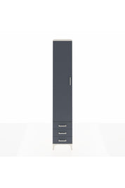 Hyperion Dolap 3 Raflı 3 Çekmeceli Tek Askılı 44x44x243 - S64M031V2B