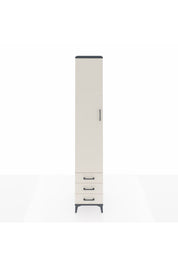 Hyperion Dolap 3 Raflı 3 Çekmeceli Tek Askılı 44x44x243 - S64M031V4B