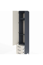 Hyperion Dolap 3 Raflı 3 Çekmeceli Tek Askılı 44x44x243 - S64M031V4B