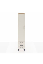 Hyperion Dolap 3 Raflı 3 Çekmeceli Tek Askılı 44x44x243 - S64M031V7B