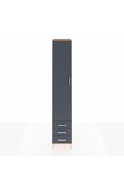 Hyperion Dolap 3 Raflı 3 Çekmeceli Tek Askılı 44x44x243 - S64M031V8B