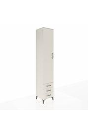 Hyperion Dolap 5 Raflı 3 Çekmeceli Tek Kapaklı 44x44x243 - S64M032V1B