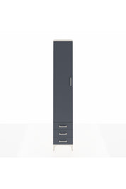 Hyperion Dolap 5 Raflı 3 Çekmeceli Tek Kapaklı 44x44x243 - S64M032V2B