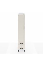 Hyperion Dolap 5 Raflı 3 Çekmeceli Tek Kapaklı 44x44x243 - S64M032V4B