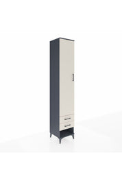 Hyperion Dolap 3 Raflı 2 Çekmeceli Tek Askılı 44x44x243 - S64M033V4B